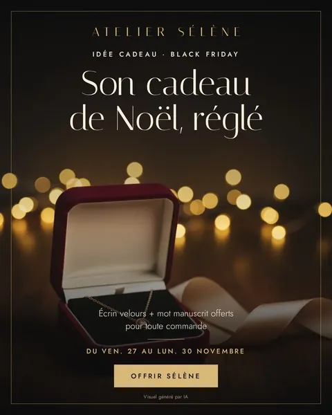 Cadeau de Noël, format 4:5